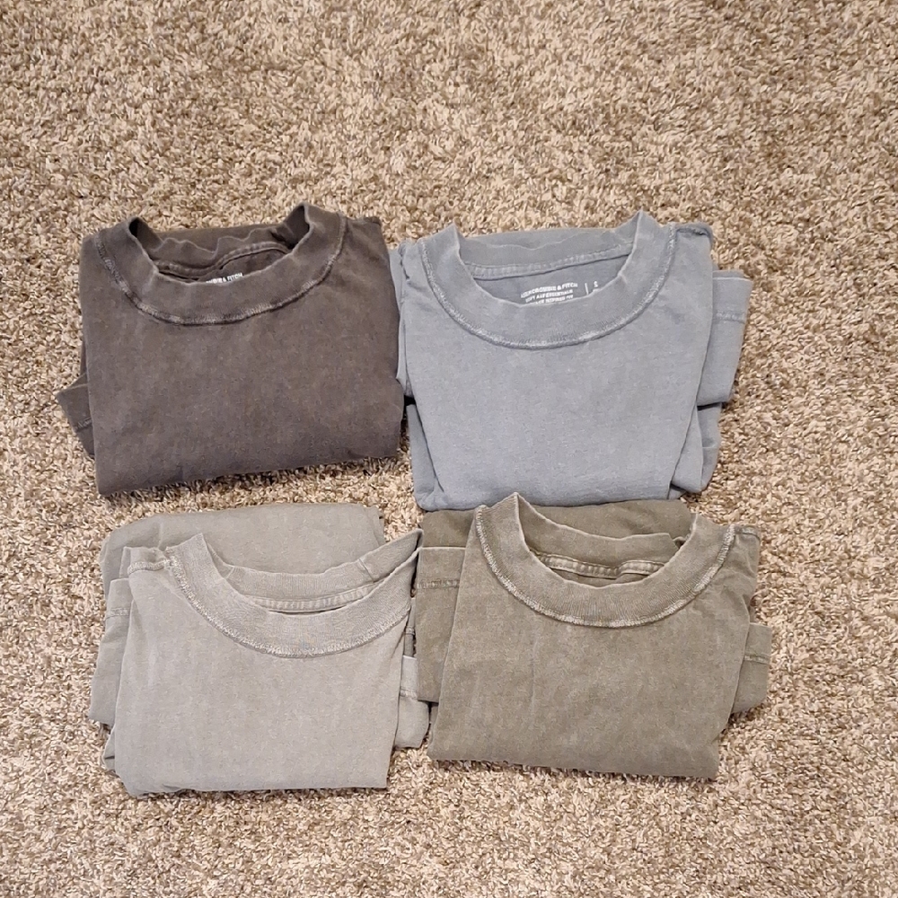 4 Abercrombie Vintage Tees